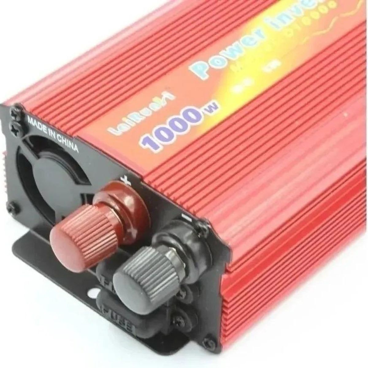 GENERICO - Inversor de Corriente 1000W 12V a 110V para Coche