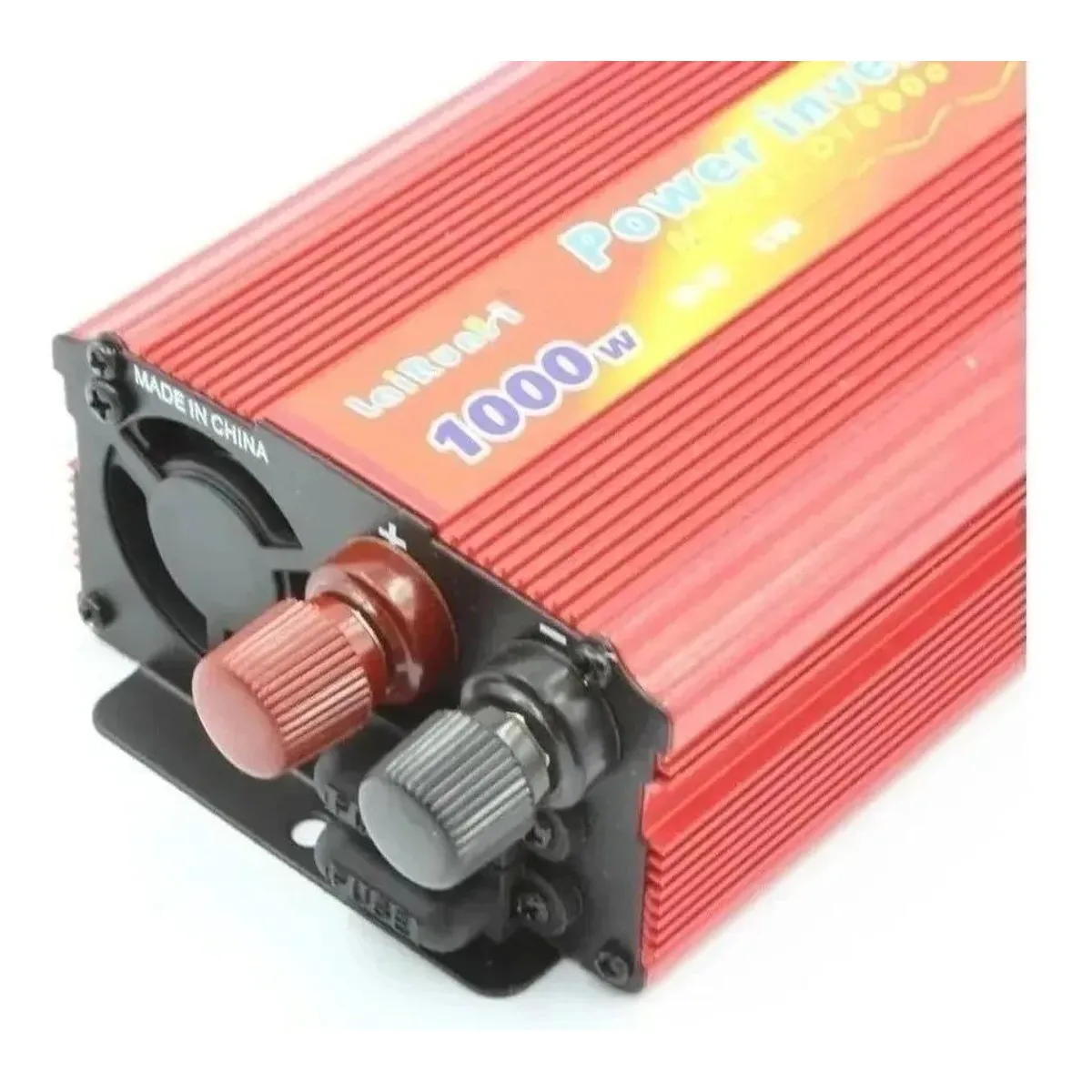 GENERICO - Inversor de Corriente 1000W 12V a 110V para Coche