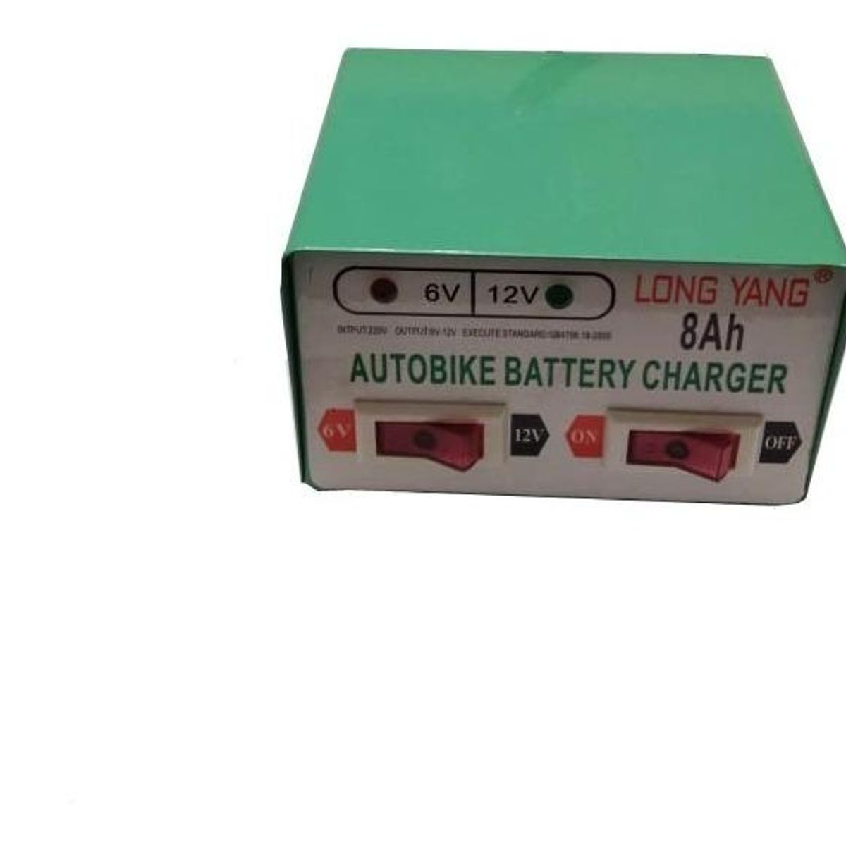 GENERICO - Cargador de Batería 12V6V 8Ah para Autos y Motos