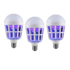 GENERICO - Ampolleta LED 2 en 1 para Atracción de Insectos