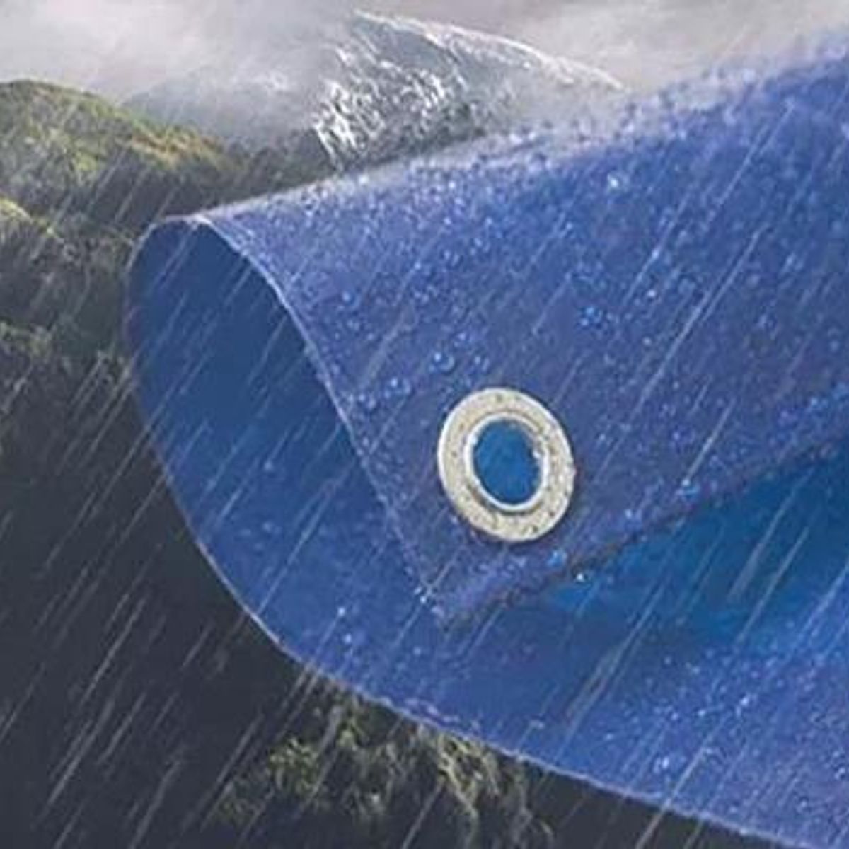 GENERICO - Lona Impermeable Multiusos de 6x8 Metros para Protección