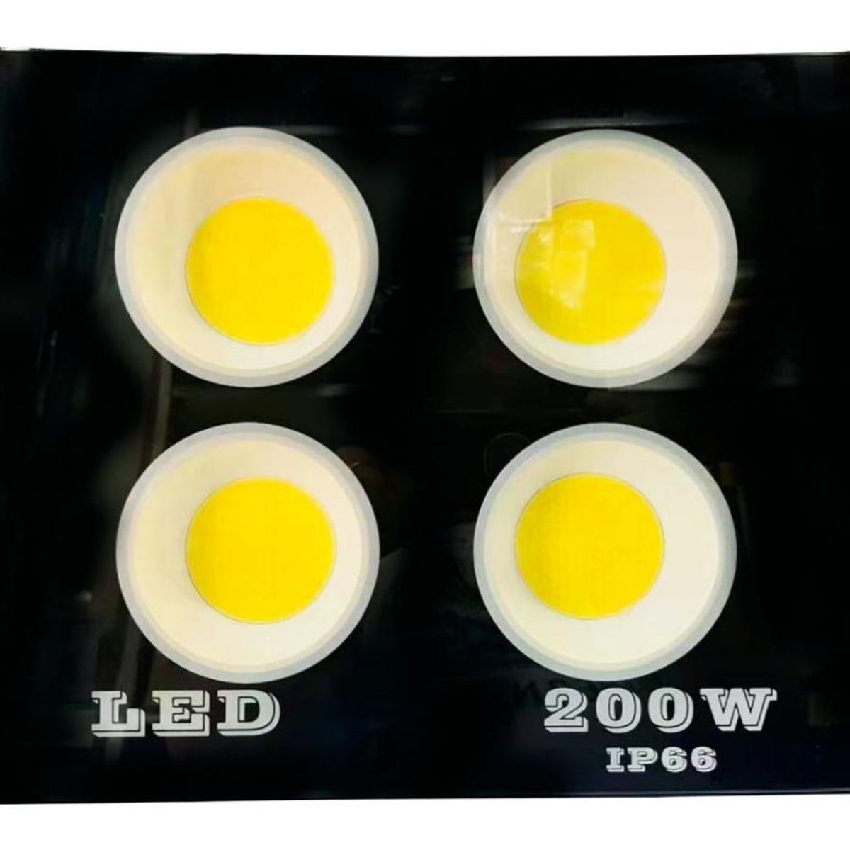 GENERICO - Foco LED Ultrafino 200W IP66 Eficiente y Brillante