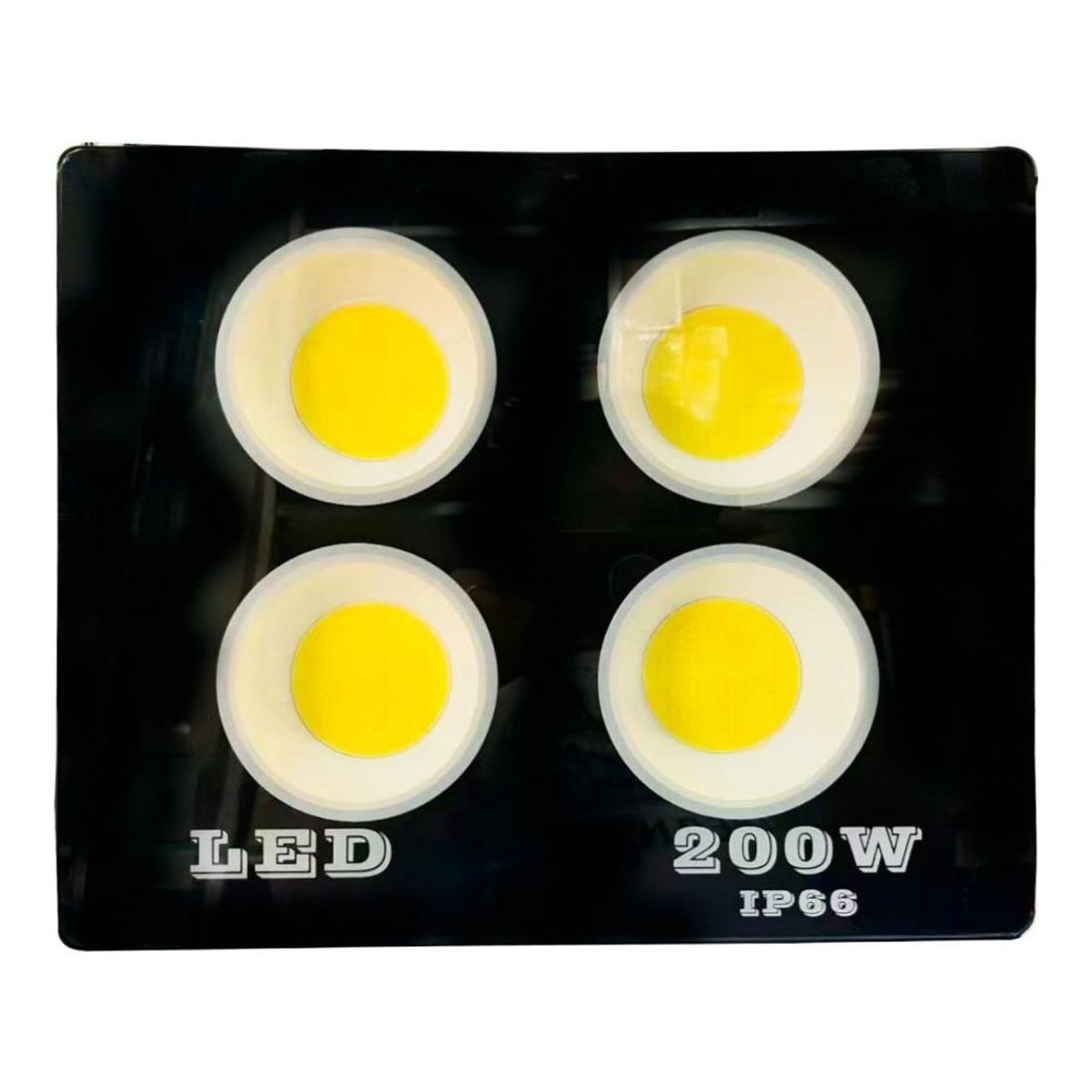 GENERICO - Foco LED Ultrafino 200W IP66 Eficiente y Brillante