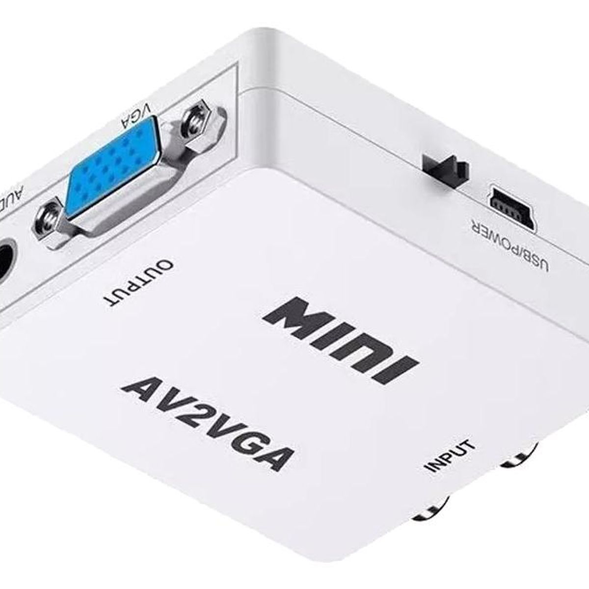 GENERICO - Adaptador Conversor AV a VGA con Protección EDD