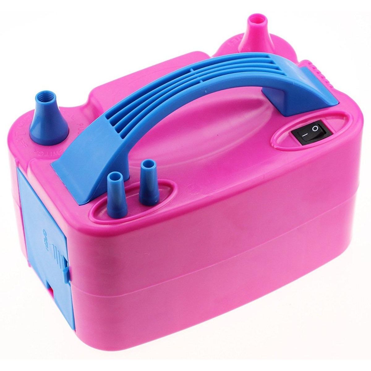 GENERICO - Inflador Eléctrico para Globos con 2 Inyectores.