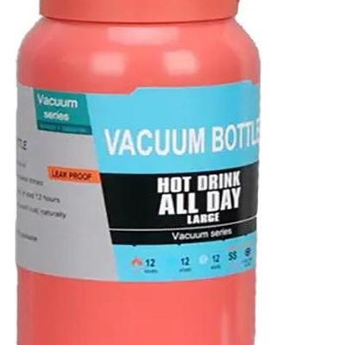 GENERICO - Termo Térmico 700ml con Tres Tazas para Bebidas Frías y Calientes