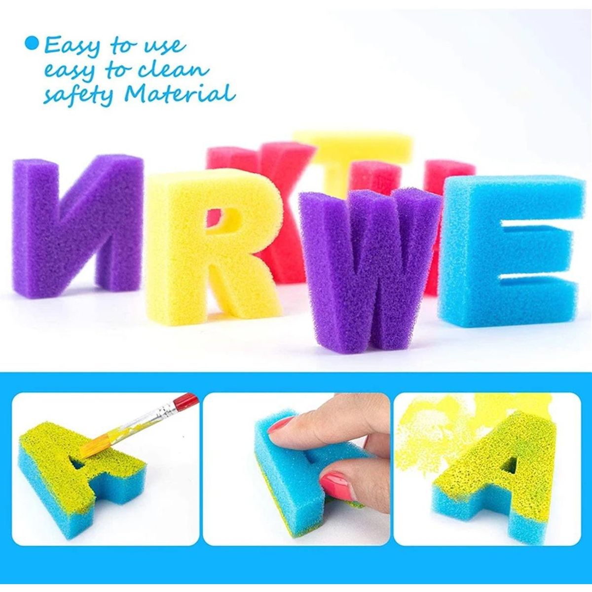 GENERICO - Set de 51 Piezas de Herramientas de Pintura para Niños
