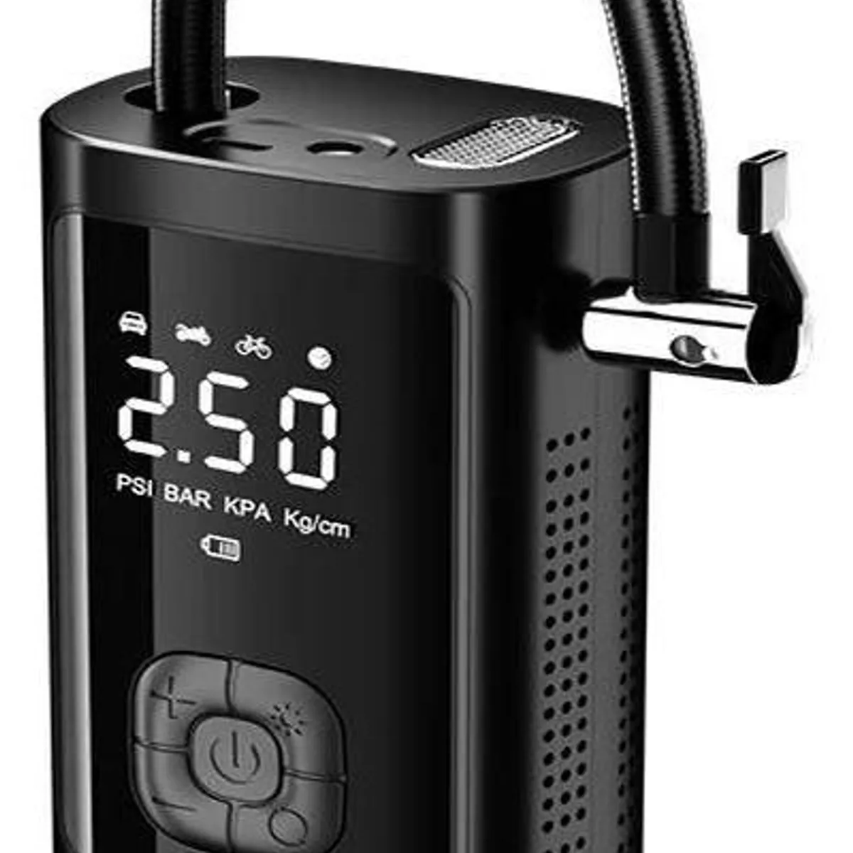GENERICO - Bomba de Aire Portátil Inalámbrica 150 PSI con Luz LED