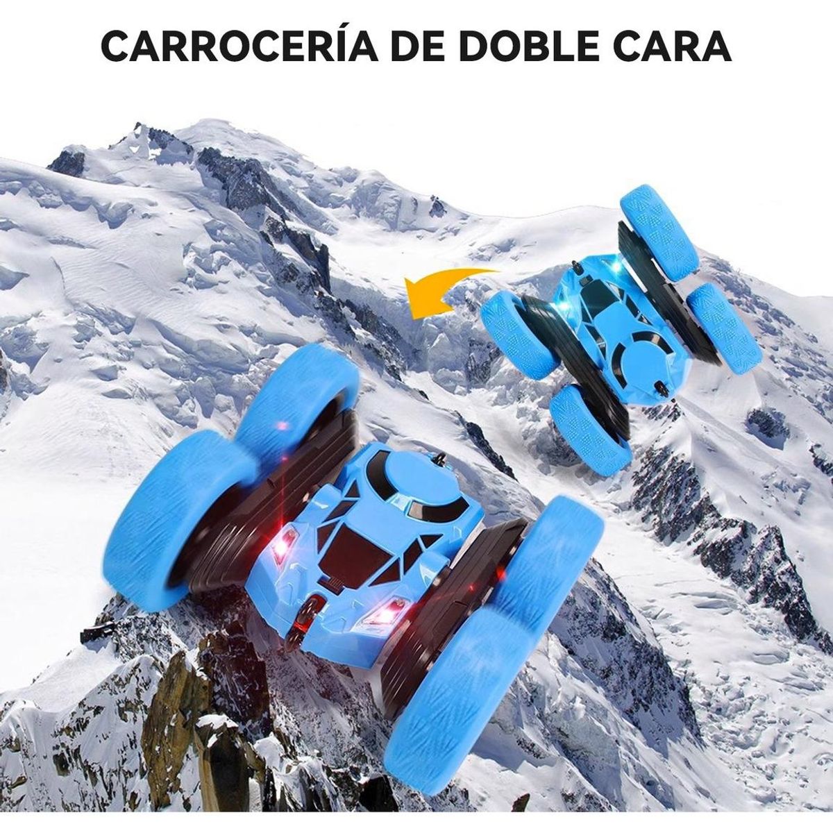 GENERICO - Auto de Control Remoto Doble Lado Acrobático