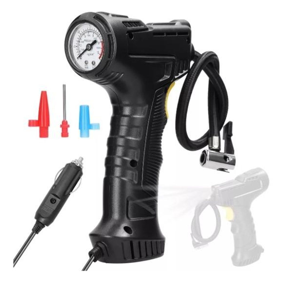 GENERICO - Bomba de Aire Portátil para Bicicletas Balones y Motos