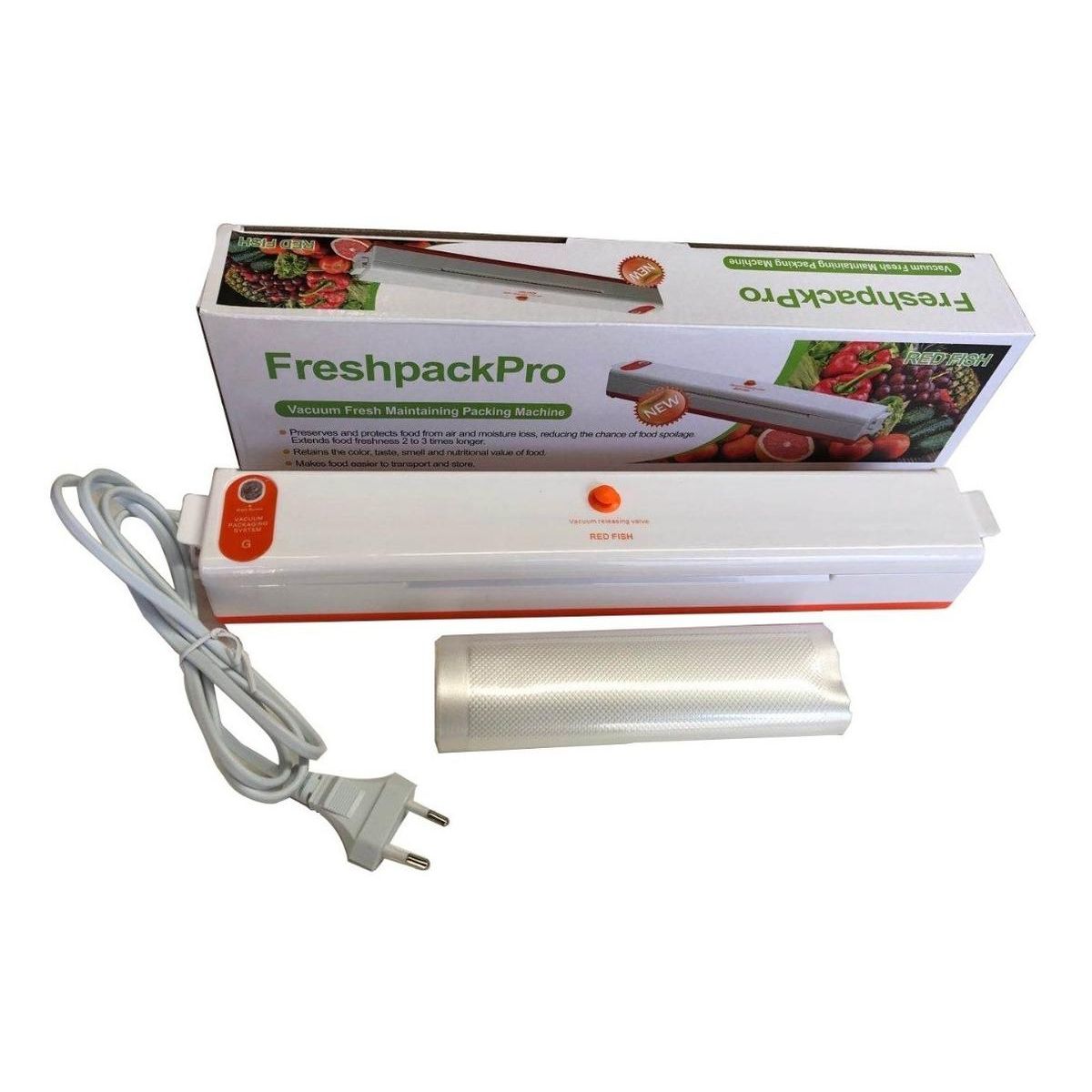 GENERICO - Selladora al Vacío Automática para Alimentos 70W con 10 Bolsas