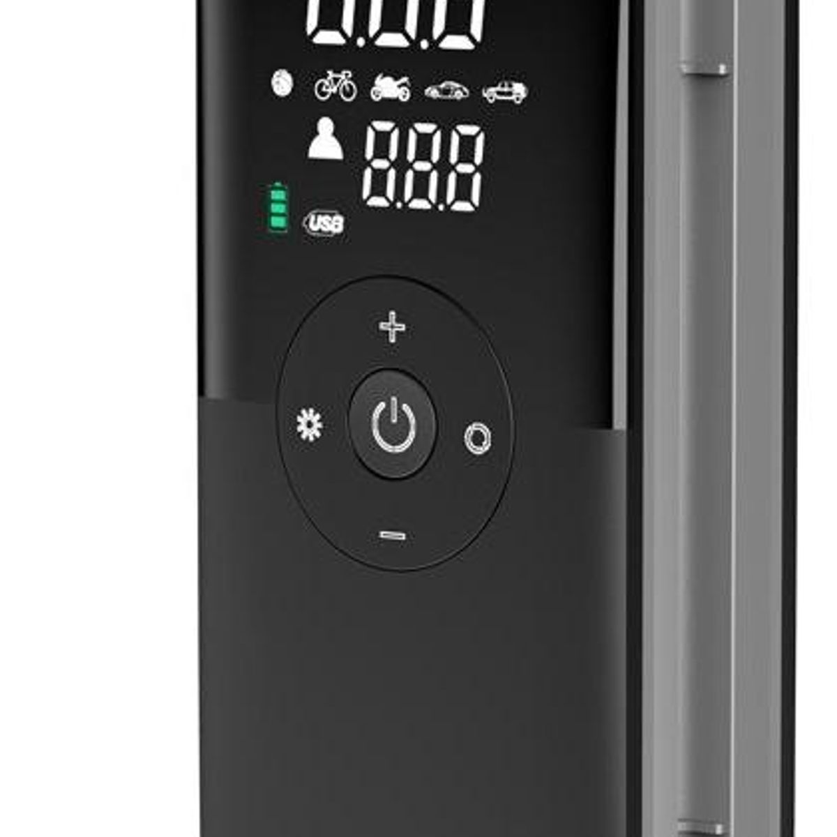 GENERICO - Compresor de Aire Portátil 90psi con Power Bank 4000mah