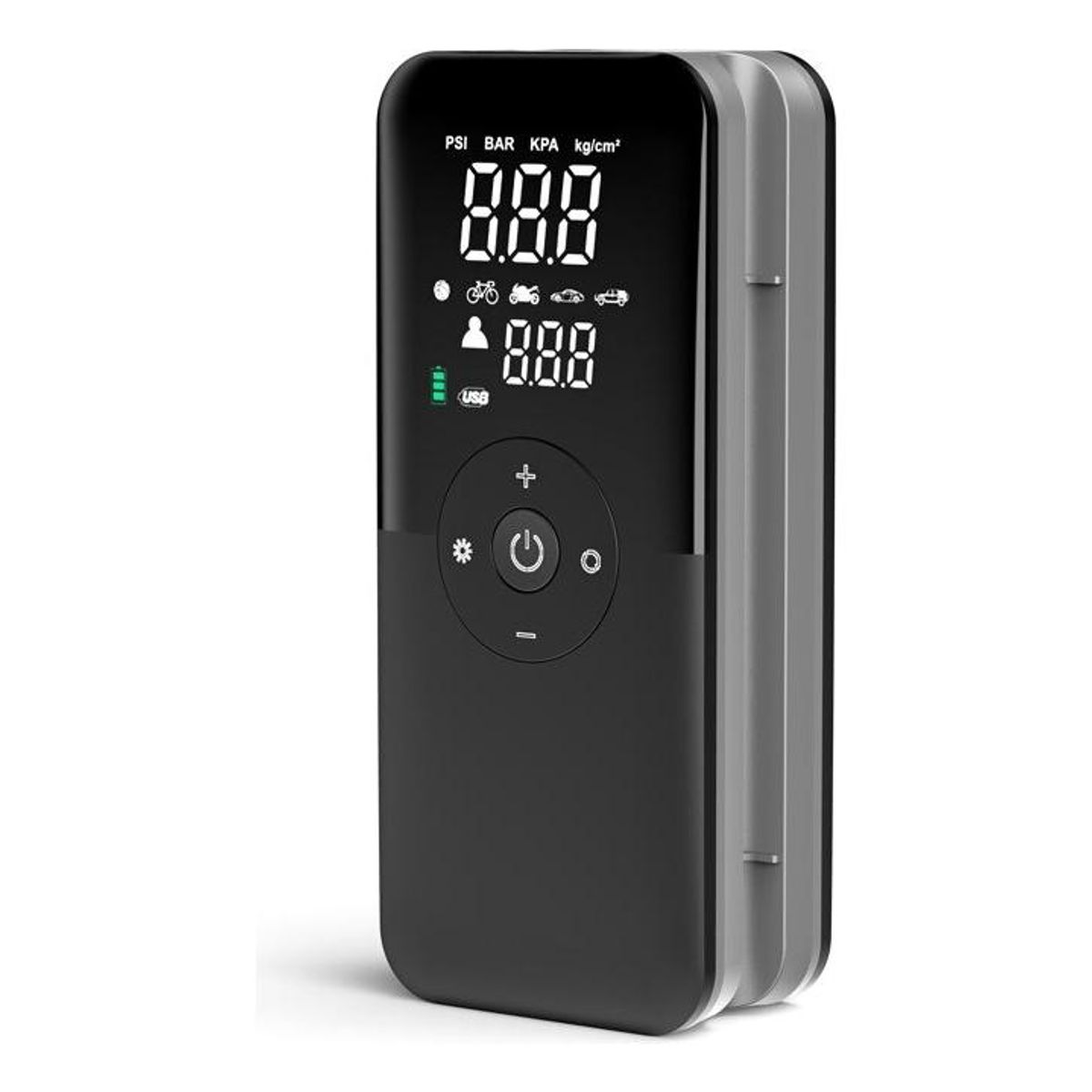 GENERICO - Compresor de Aire Portátil 90psi con Power Bank 4000mah