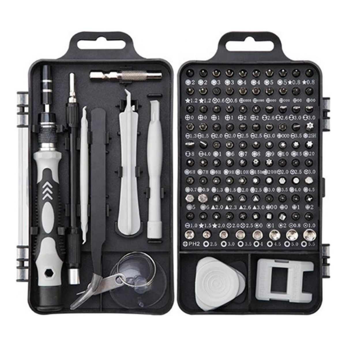 GENERICO - Set de Destornilladores de Precisión Magnéticos 115 en 1