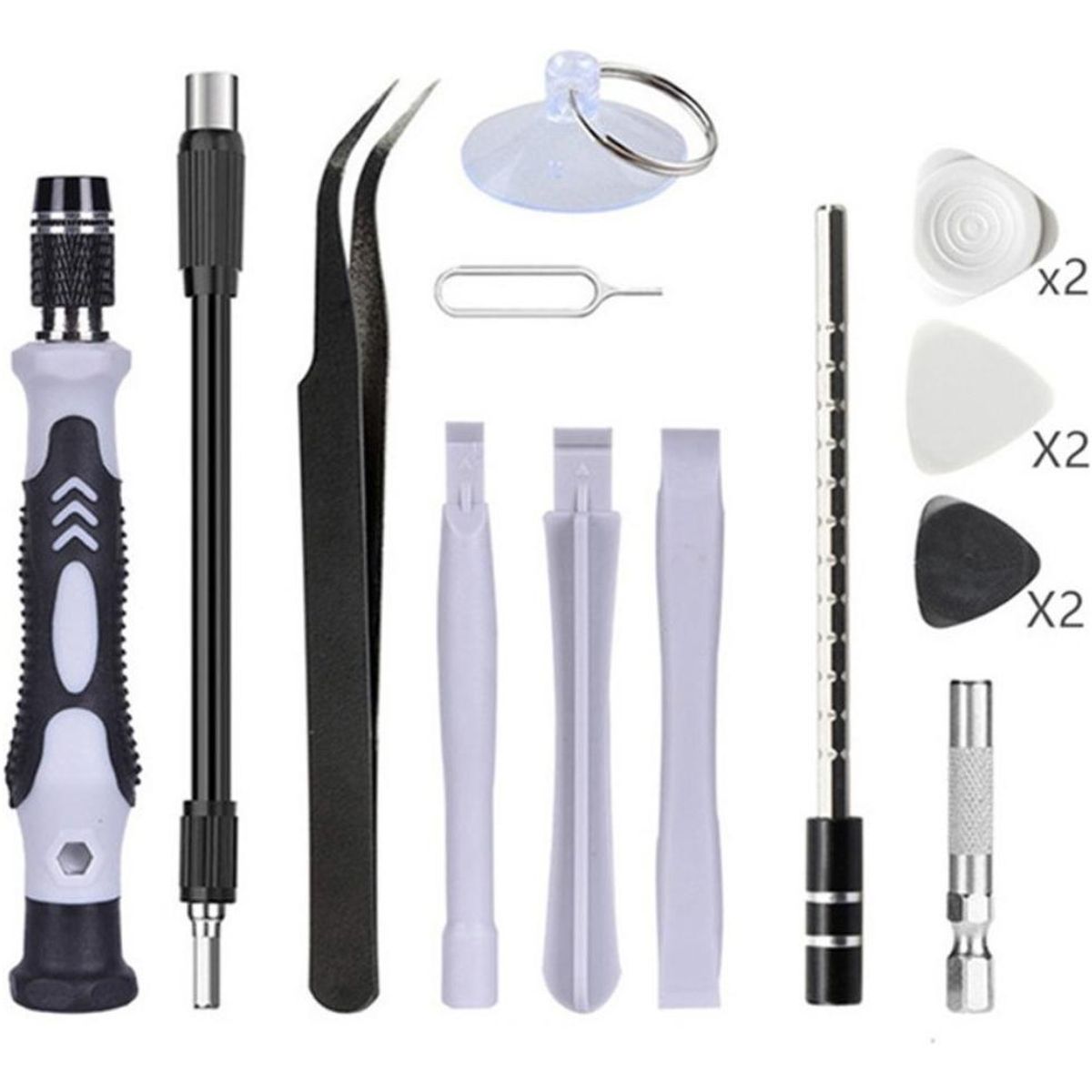 GENERICO - Set de Destornilladores de Precisión Magnéticos 115 en 1