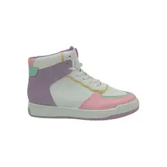 HERIEL - Zapatilla Rosa Caña Mujer.