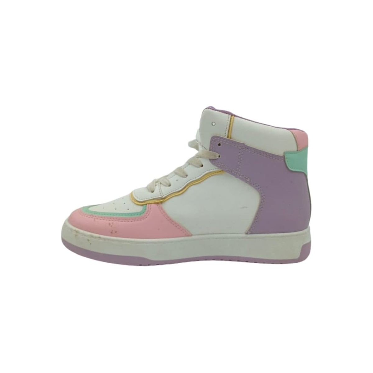 HERIEL - Zapatilla Rosa Caña Mujer