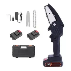 GENERICO - Batería de Motosierra Portátil 24V 4" para Uso Doméstico