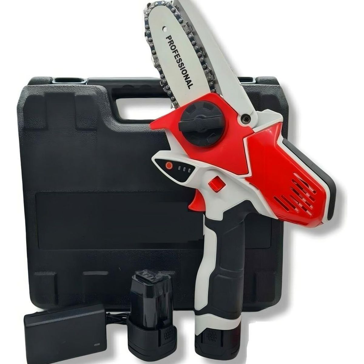 GENERICO - Sierra Podadora Eléctrica Inalámbrica 350W 18V Batería 267011