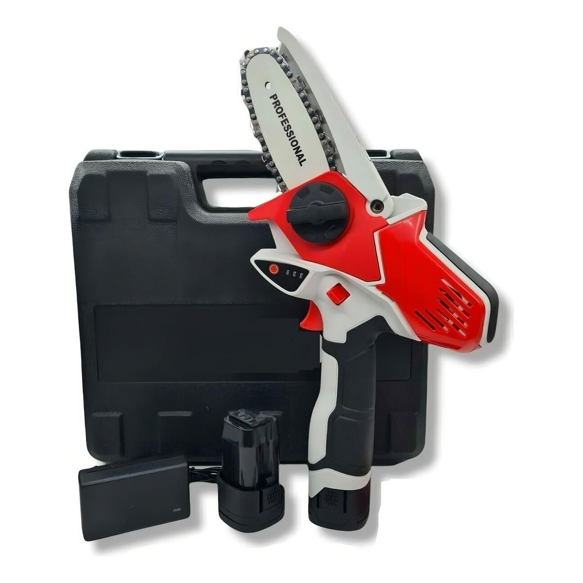 GENERICO - Sierra Podadora Eléctrica Inalámbrica 350W 18V Batería 267011