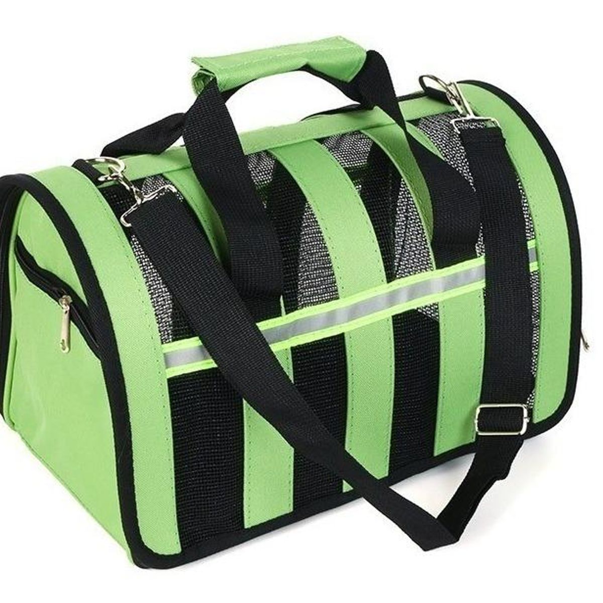 GENERICO - Bolso Transporte para Mascotas Mediano con Ventilación.