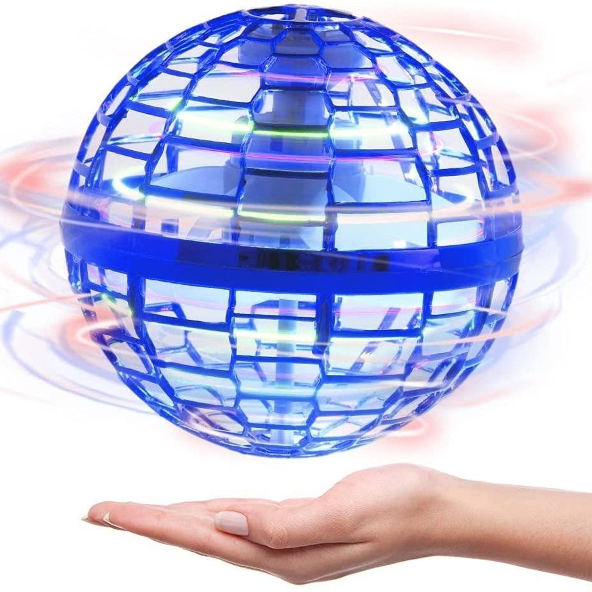 GENERICO - Pelota LED Voladora Mini Drone Juguete Colorido