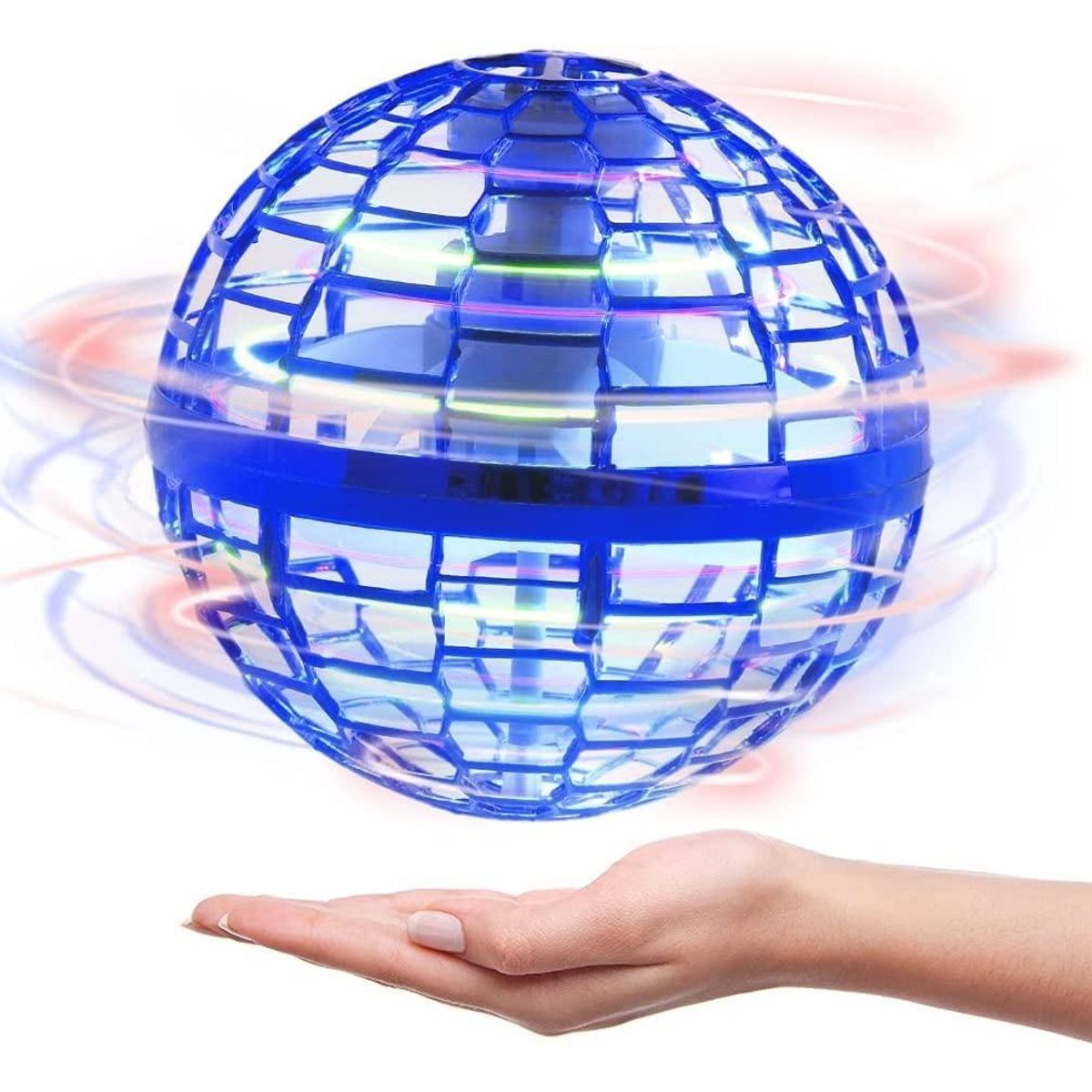 GENERICO - Pelota LED Voladora Mini Drone Juguete Colorido