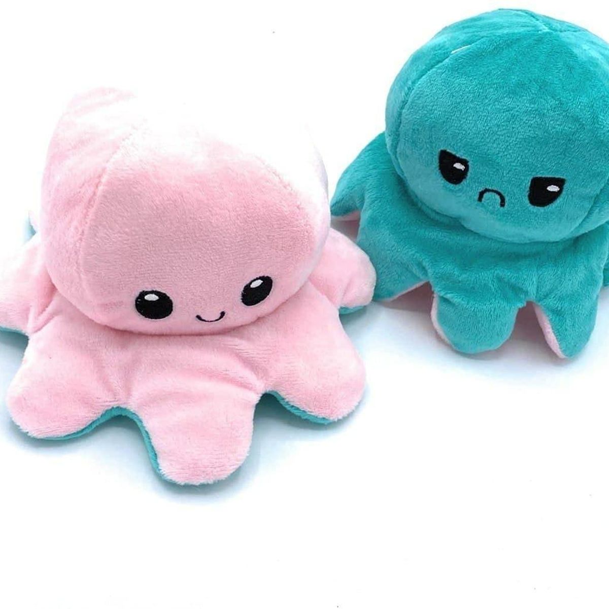 GENERICO - Peluche Reversible de Pulpo Suave para Niños