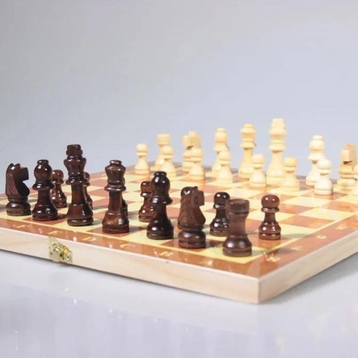 GENERICO - Ajedrez Magnético Plegable 25x25 cm para Viajes