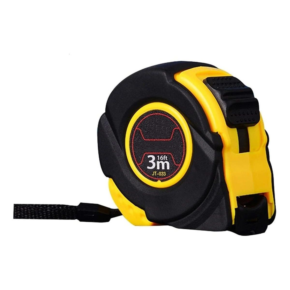 GENERICO - Cinta Métrica Retráctil de 5 Metros con Gancho Magnético