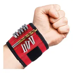 GENERICO - Pulsera Magnética Ajustable para Herramientas