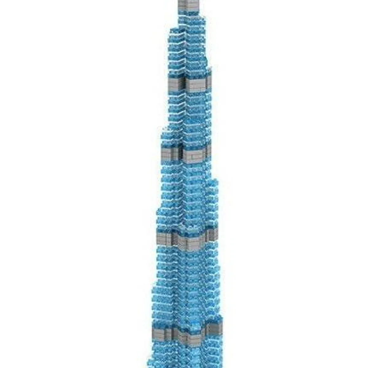 GENERICO - Set de Construcción Mini Burj Khalifa 1681 Piezas