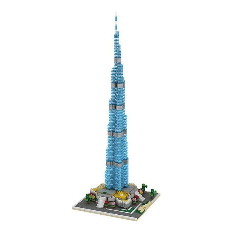 GENERICO - Set de Construcción Mini Burj Khalifa 1681 Piezas
