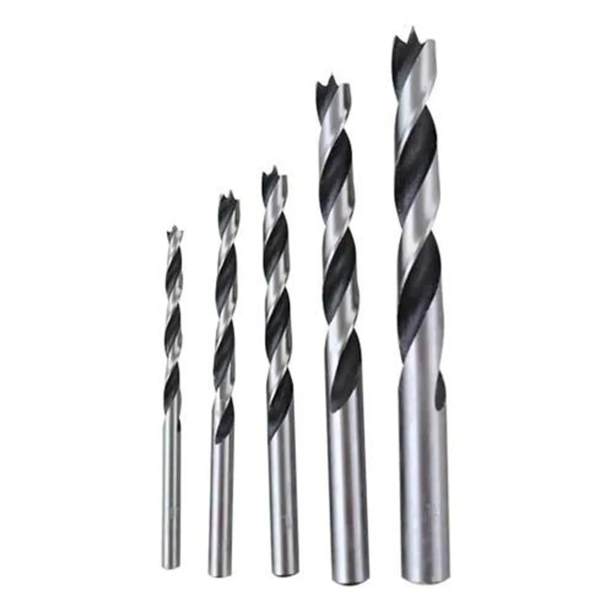 Set de 5 Brocas para Madera de 4 a 10 mm para Taladro, marca GENERICO - Foto Principal