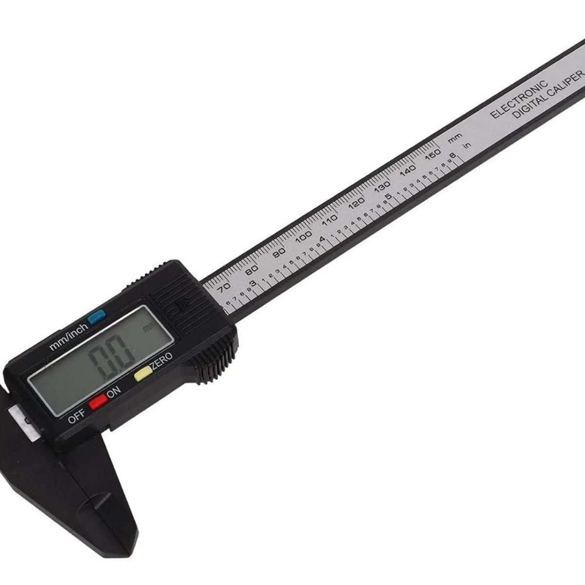 GENERICO - Calibrador Digital Vernier de 150 mm con Pantalla LCD