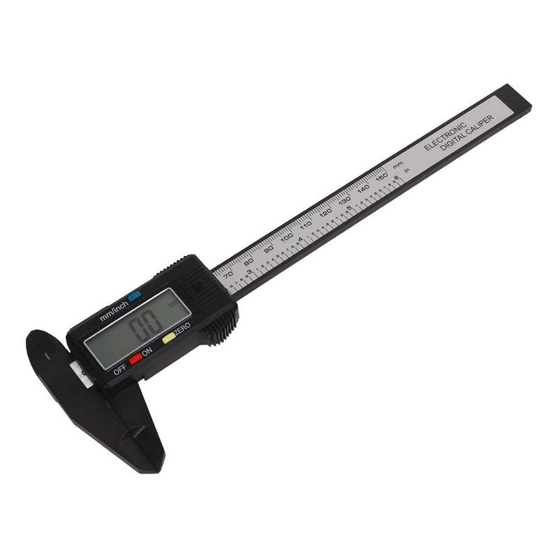 GENERICO - Calibrador Digital Vernier de 150 mm con Pantalla LCD
