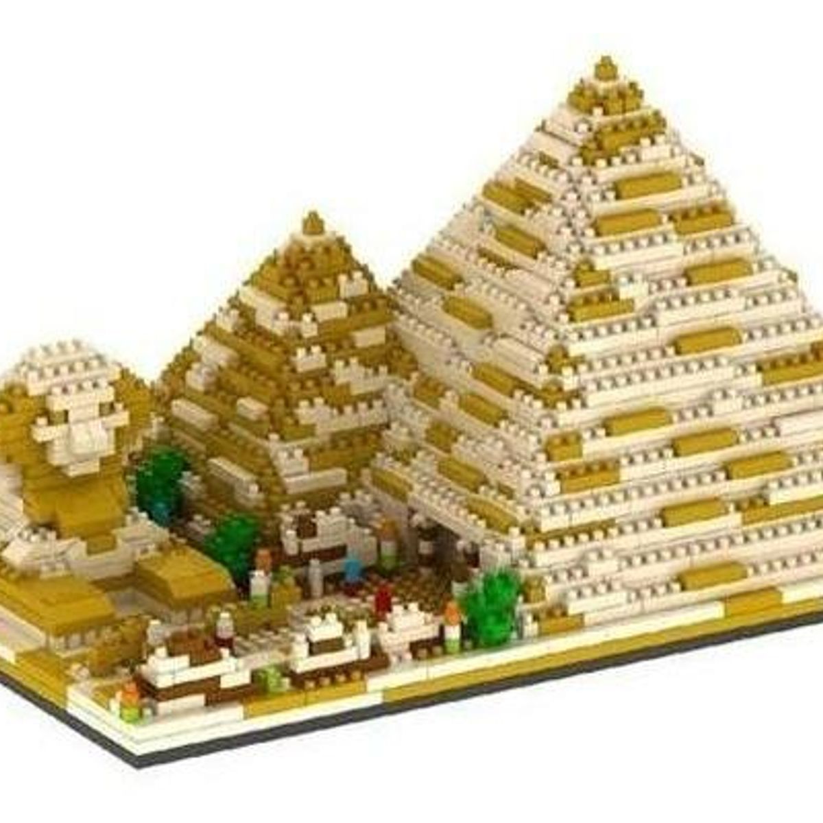 GENERICO - Set 3D de Construcción Pirámides de Egipto - 1456 Piezas