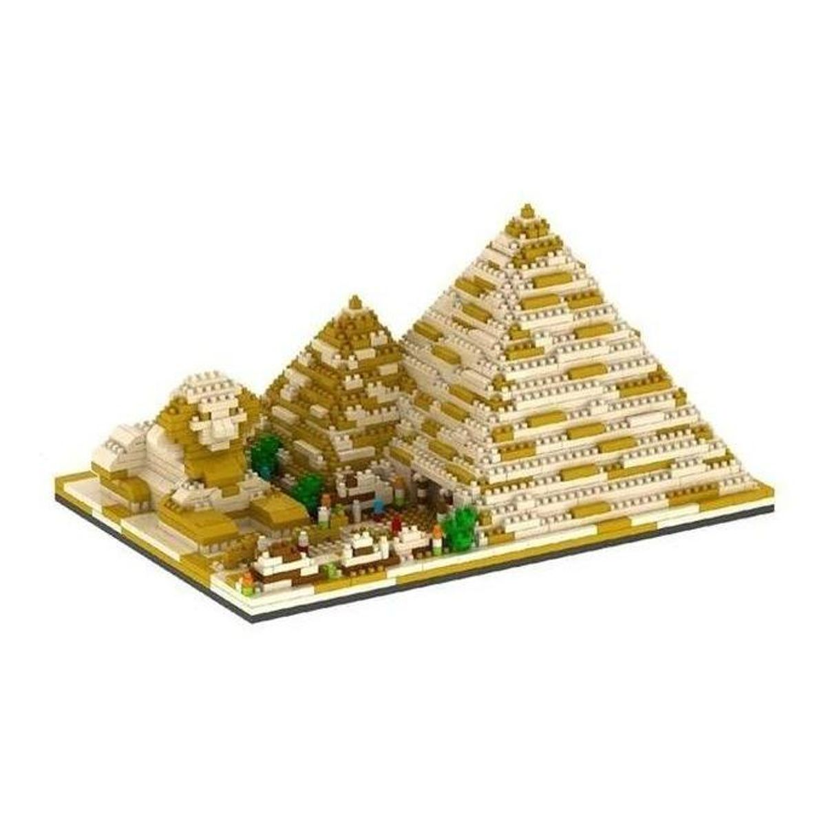 GENERICO - Set 3D de Construcción Pirámides de Egipto - 1456 Piezas
