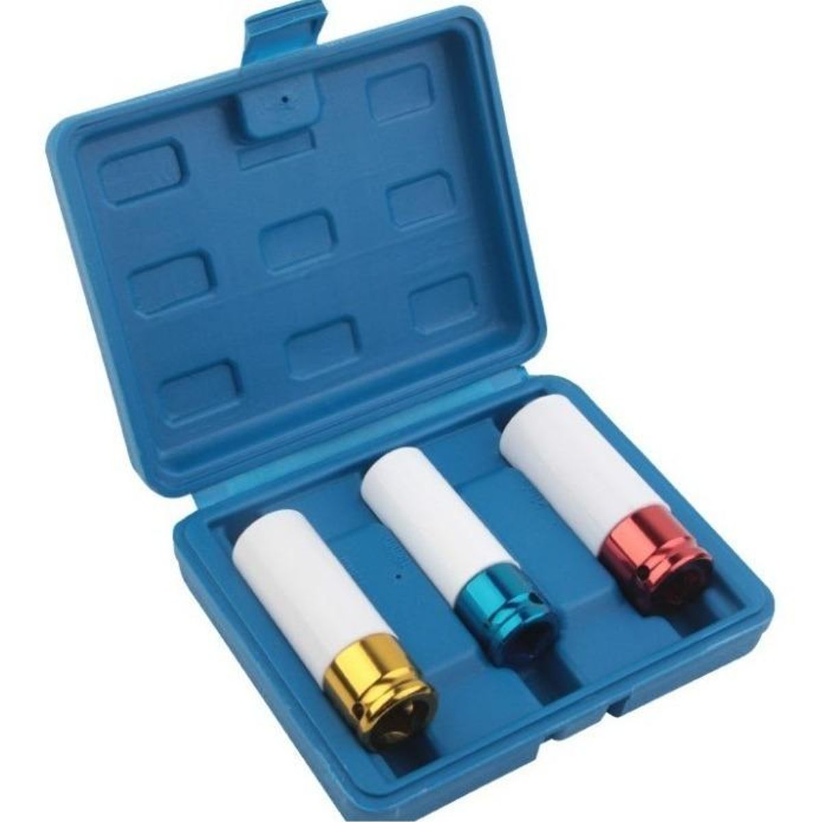 GENERICO - Set de Dados para Llantas 12" - 17mm 19mm 21mm