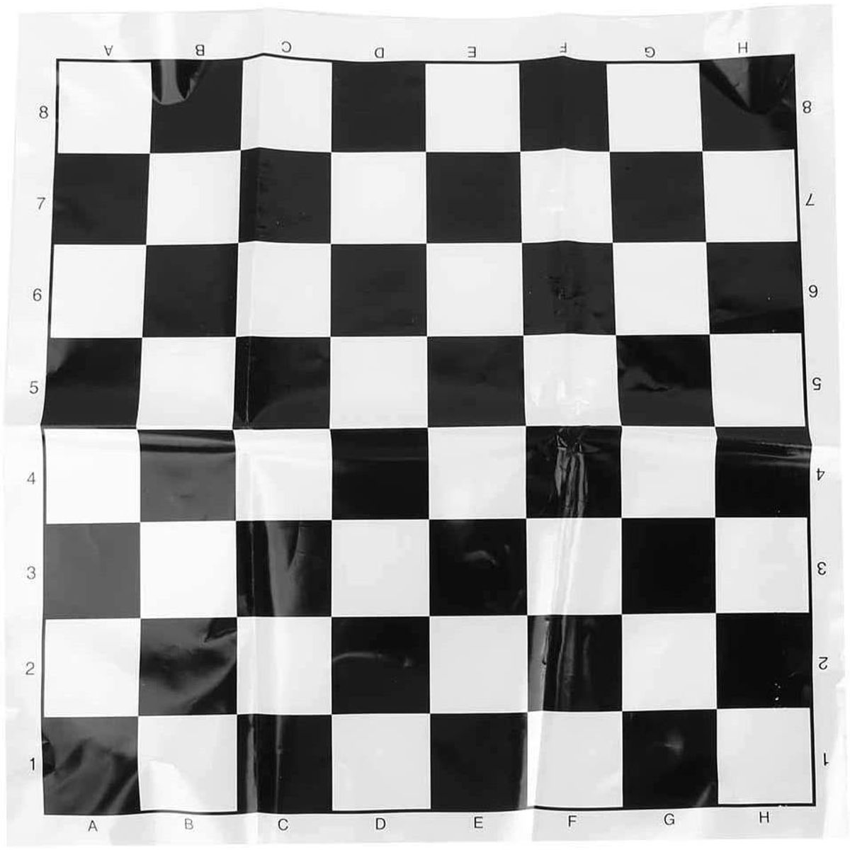 GENERICO - Tablero de Ajedrez Portátil Plegable de Plástico 29x29 cm