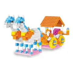 GENERICO - Set De Construcción 3D Dream Carriage Con 425 Piezas
