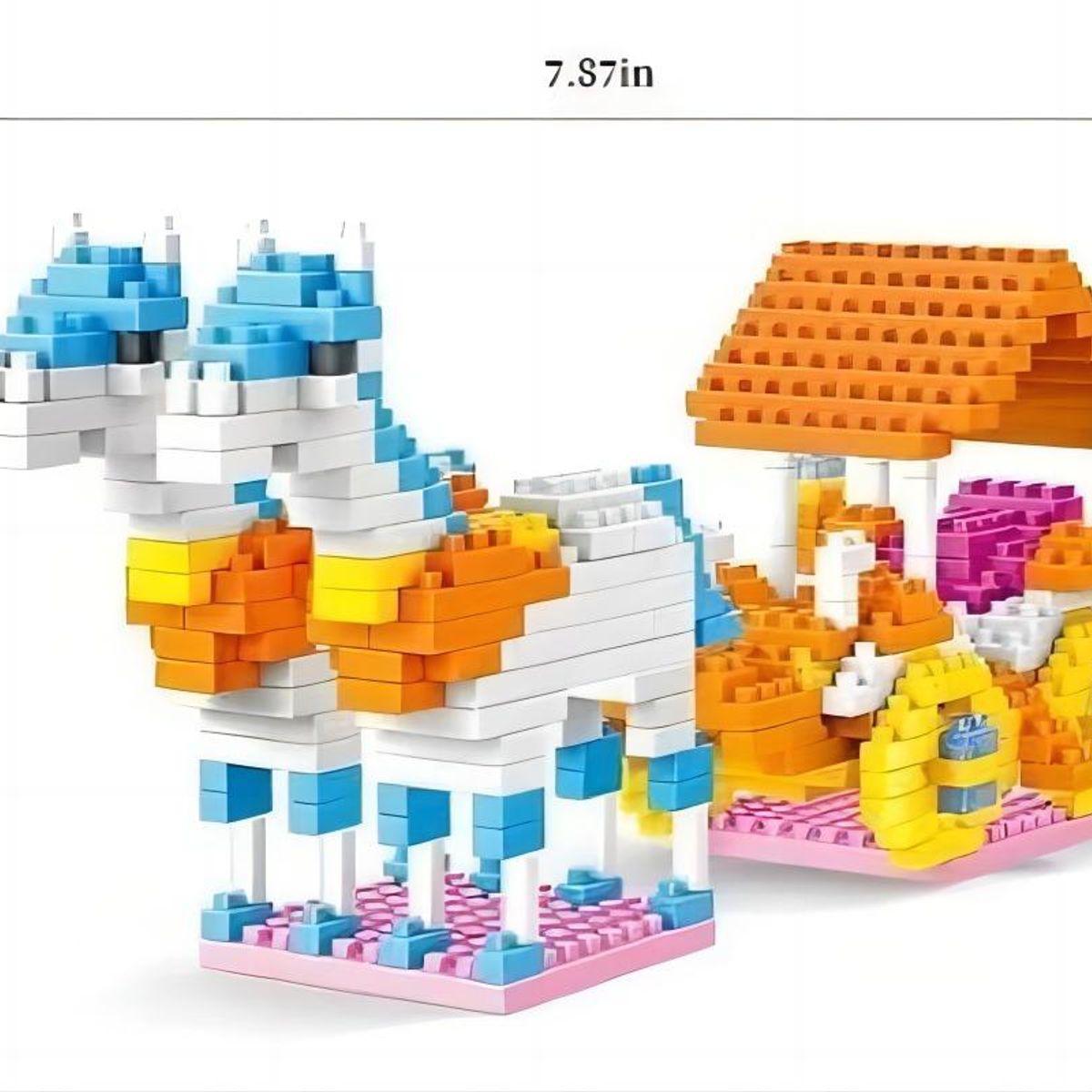 GENERICO - Set De Construcción 3D Dream Carriage Con 425 Piezas