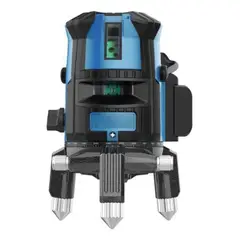 GENERICO - Nivel Láser Verde 360° con 5 Líneas y Nivelación Automática