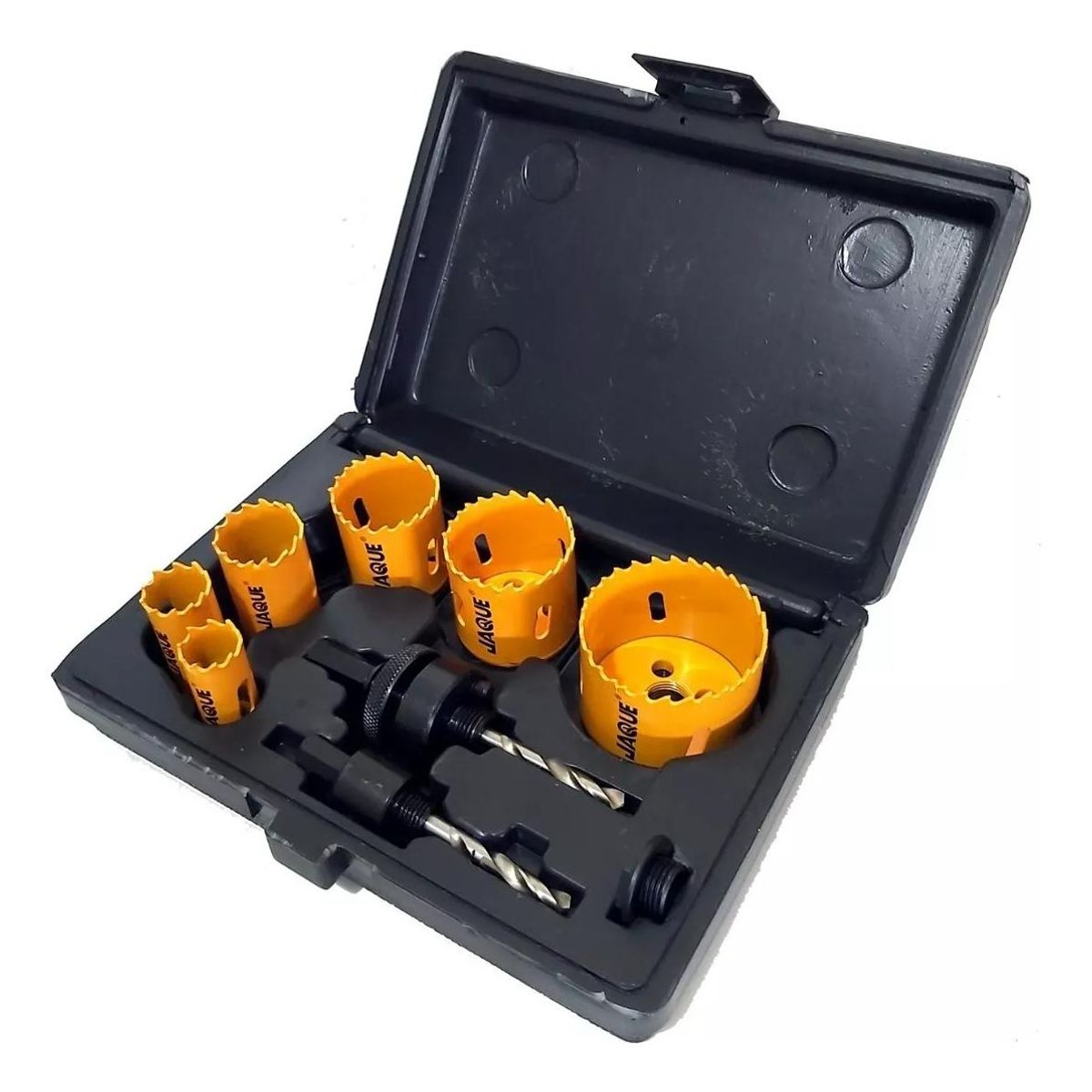 GENERICO - Set de Brocas Bi-Metal para Madera y Metales 9 Piezas