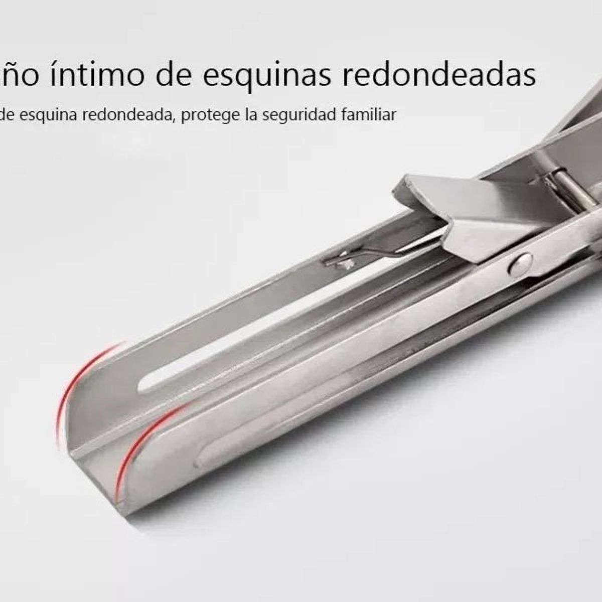 GENERICO - Set de 2 Escuadras Metálicas Abatibles de 30 cm