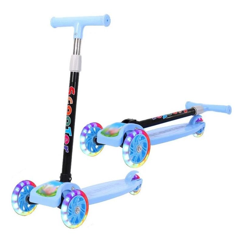 GENERICO - Scooter Ajustable para Niños con Ruedas Luminosas