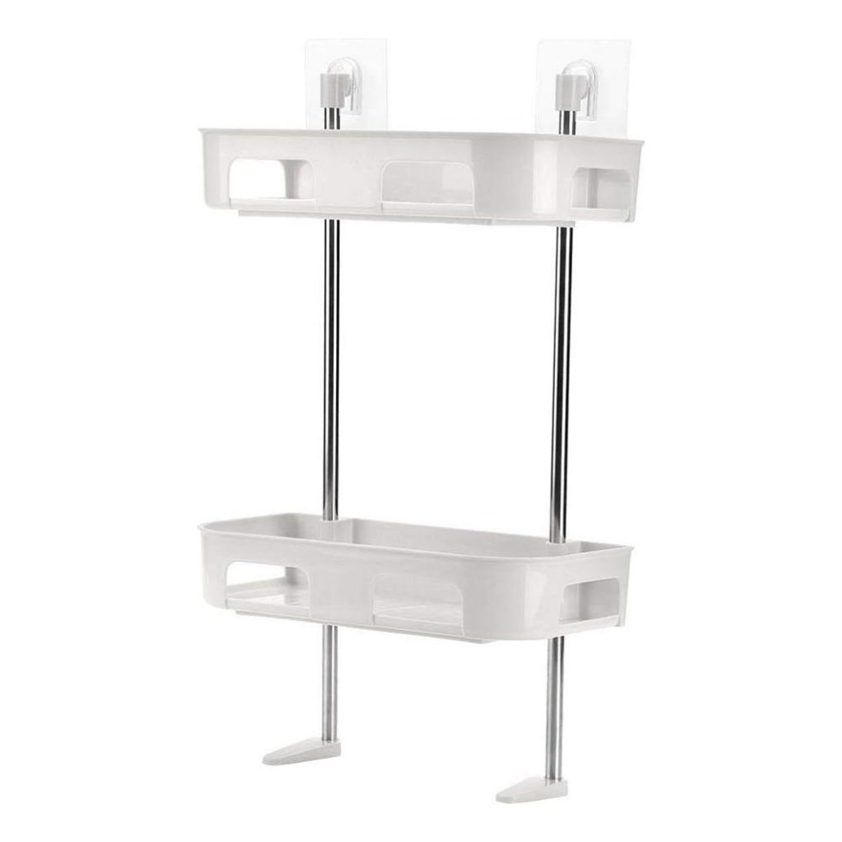 GENERICO - Estante Organizador de Cosméticos Doble Nivel para Baño