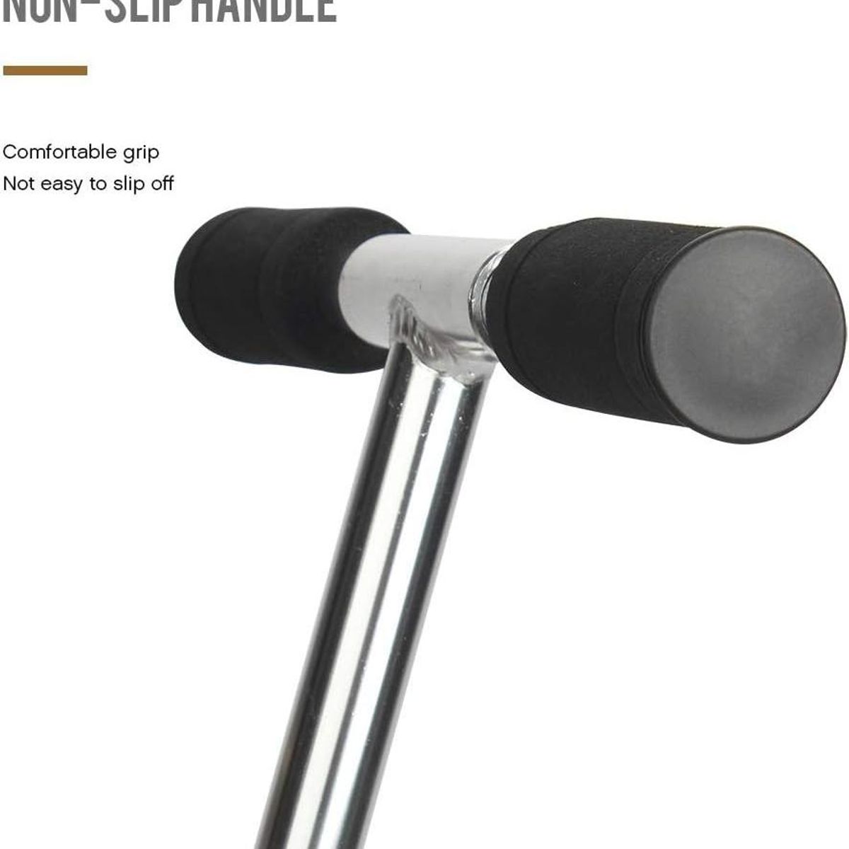 GENERICO - Scooter Plegable de Aluminio con Ruedas de 200mm