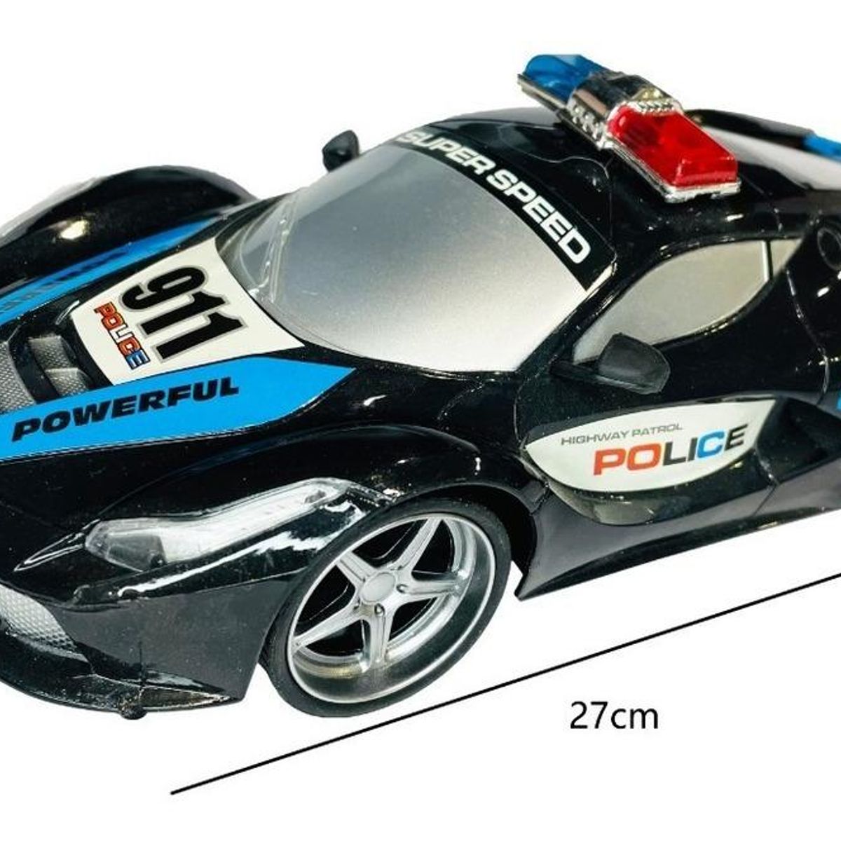 GENERICO - Auto de Radio Control Police 911 para Niños
