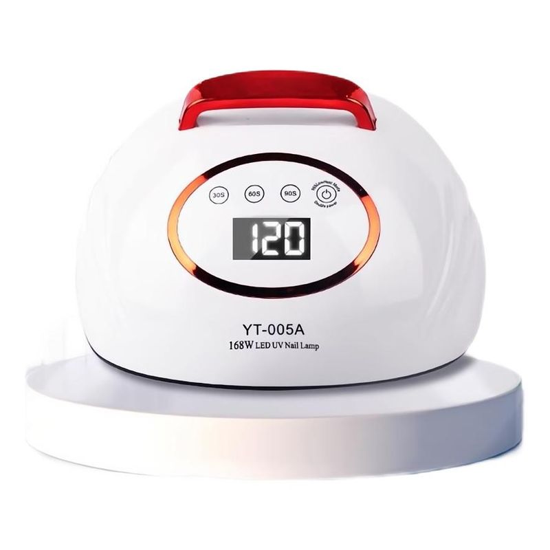 GENERICO - Lámpara UV LED Profesional para Secado de Uñas 168W